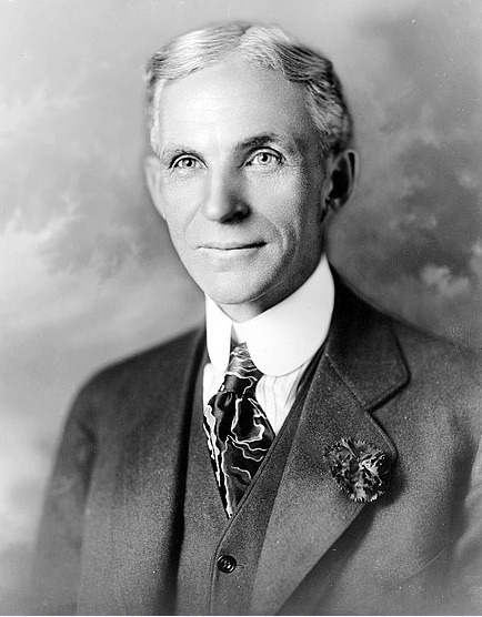 portrait of Henry Ford