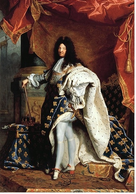 portrait of Lous XIV of France